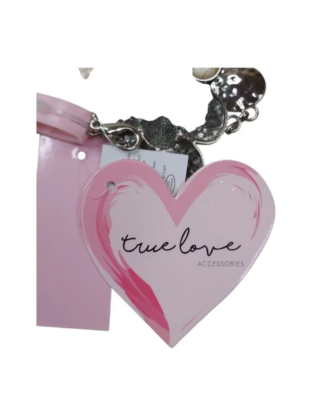 Silver Floral Chain Belt S/M By Truelove Accessories Concho Belt